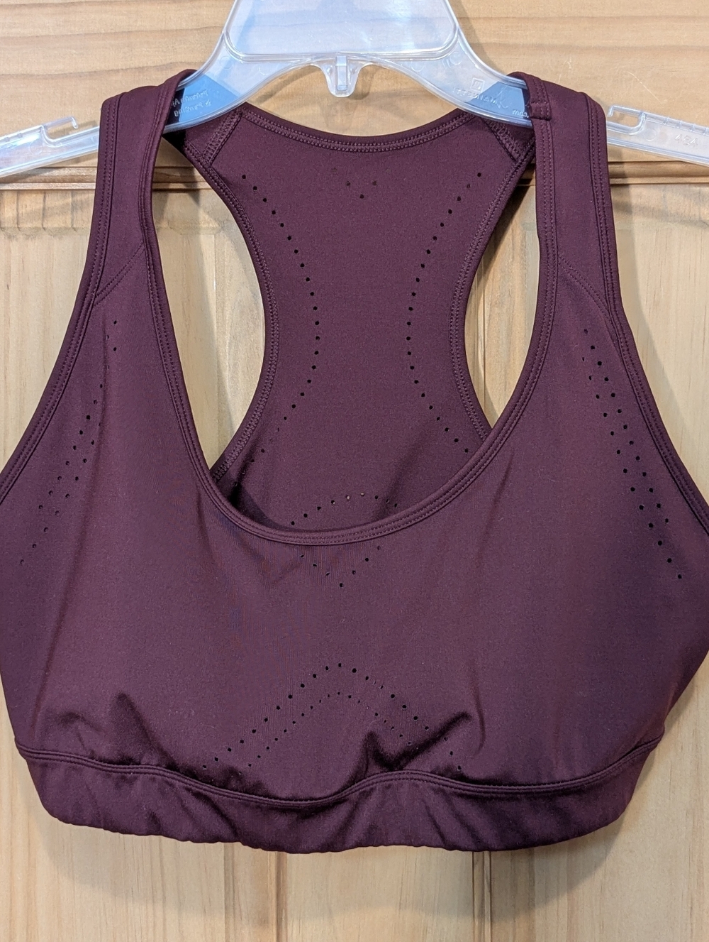 Joy Lab Sports Bra Medium Support Racerback Athletic Sports Gym Purple Womens XL